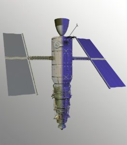 3D модель спутник